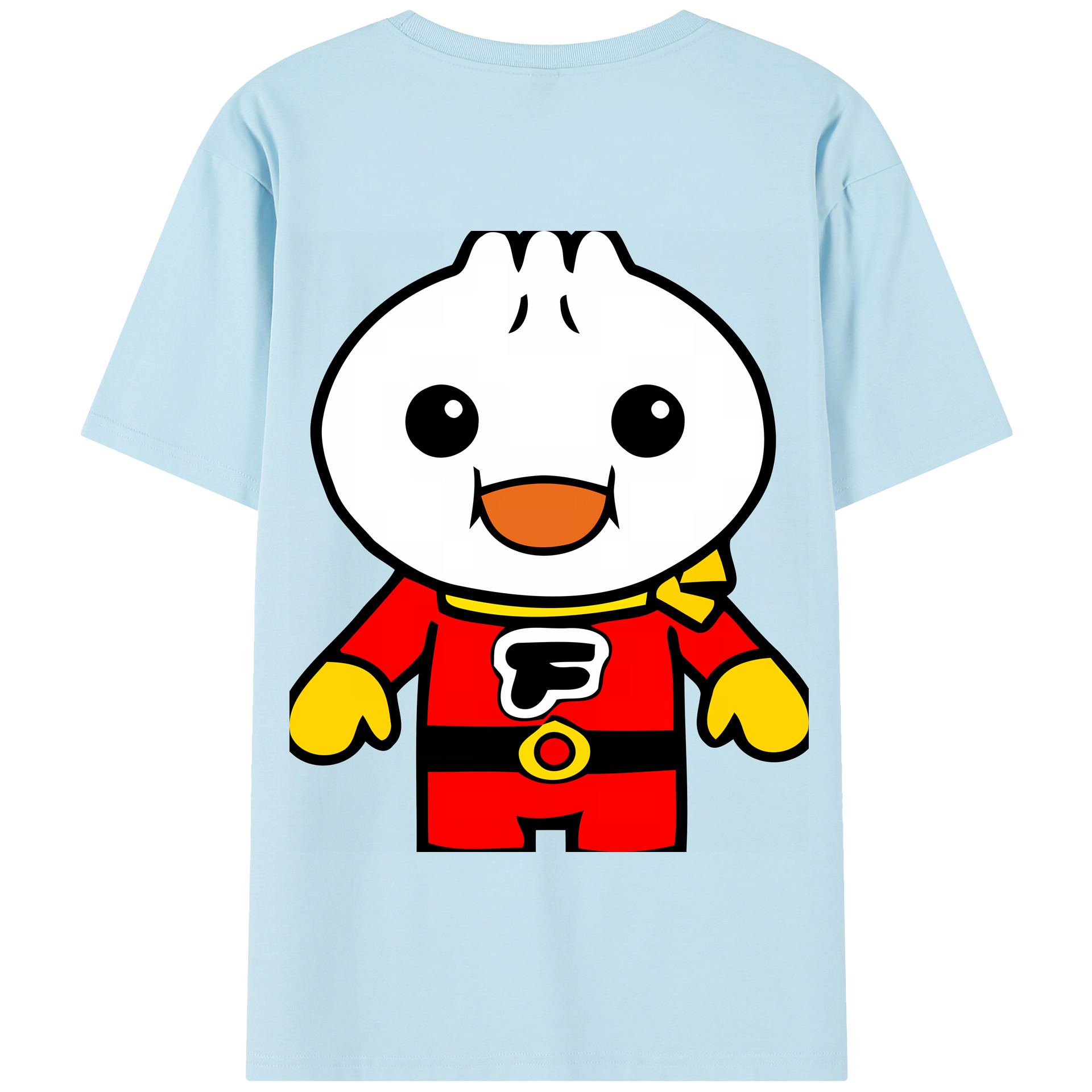 （画像用） アンパンマン Anpanman 綿100％半袖Tシャツ（背面プリント）
